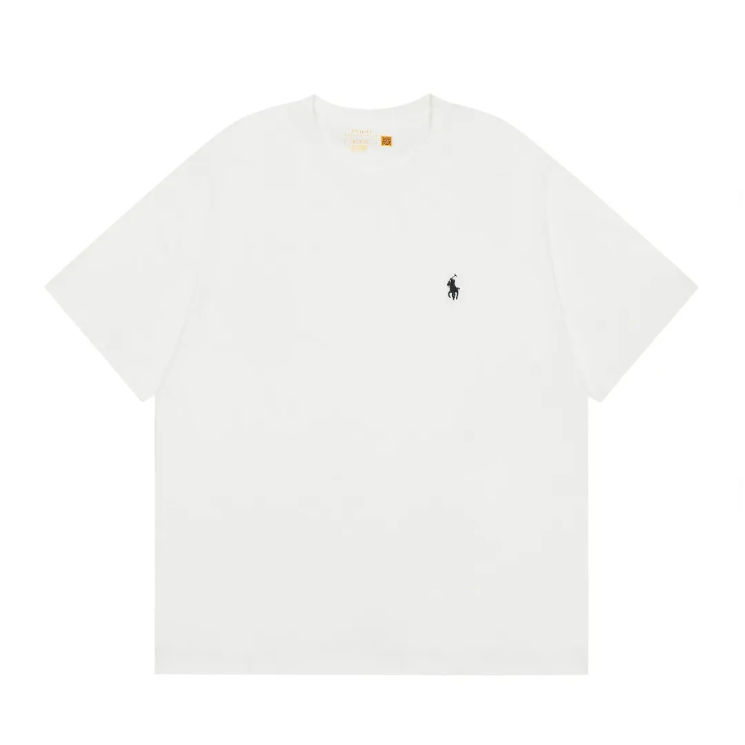 🅿️116 "Top quality" Style number: DS003# (not off the shelves all year round) [Ralph Lauren classic pony embroidered round neck basic short sleeves] ✅Ralph Lauren Ralph Lauren classic basic versatile round neck short sleeves ✅Main supplier platform live broadcast Wholesale entities Replenish when out of stock Not off the shelves ✅ZP quality 1:1 version Scan the code to enter the GF website Z cabinet quality ✅26 pieces of 180g hydrophilic toner 100% cotton fabric, comfortable and soft, strong breathability, high-end, cost-effective, good quality needless to say ✅Restore the original version, the maximum size can be worn up to 210 pounds, loose, comfortable and stress-free ✅Work wear, life wear, suitable for various occasions, must-have recommendation for couples Size: Powder white dark gray blue label light gray white label